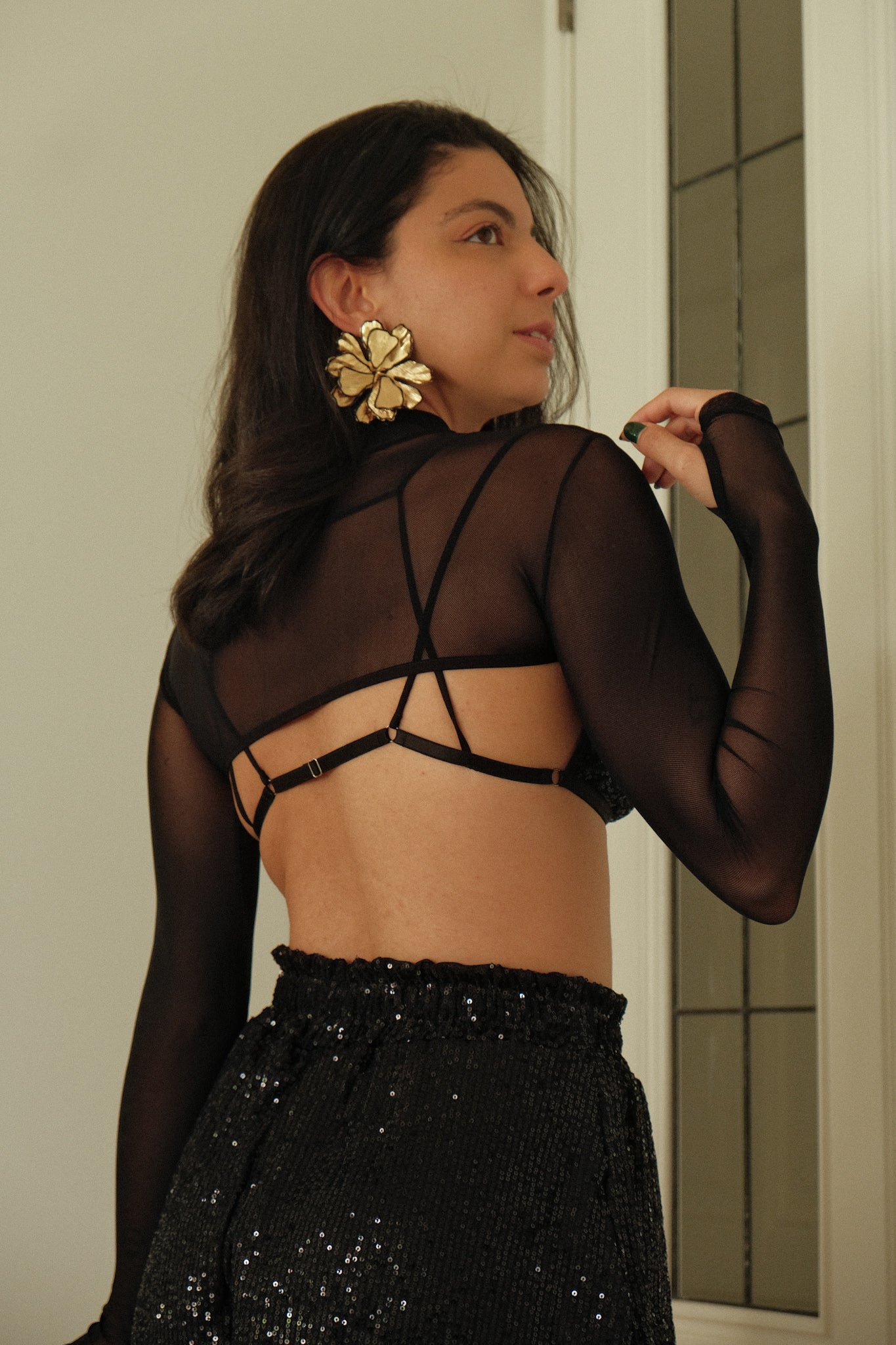 Tulle Long Sleeve