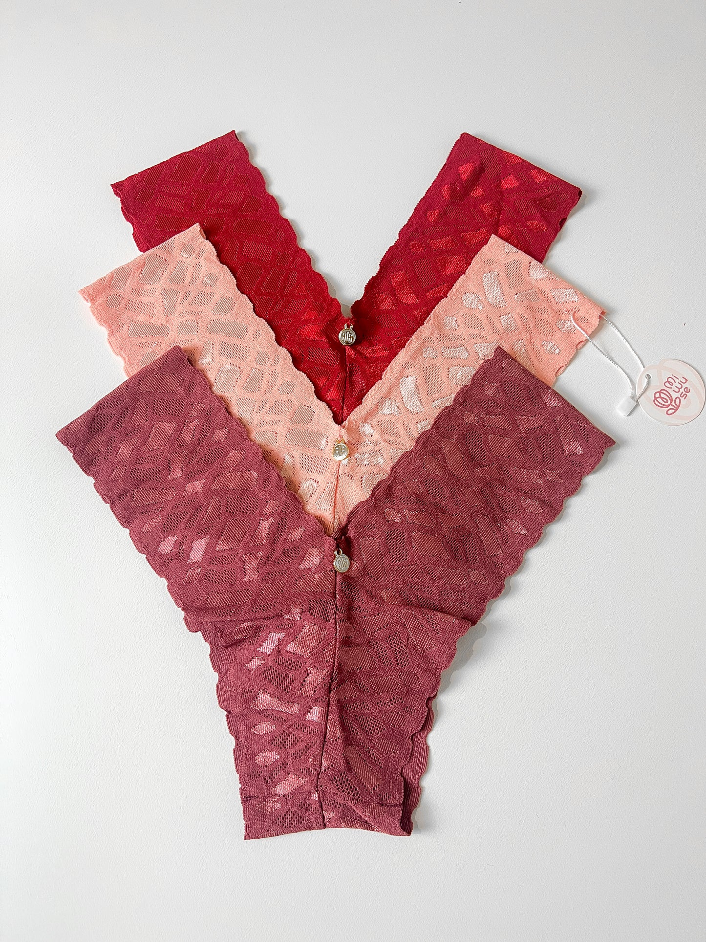 3 Pack Lace Panties