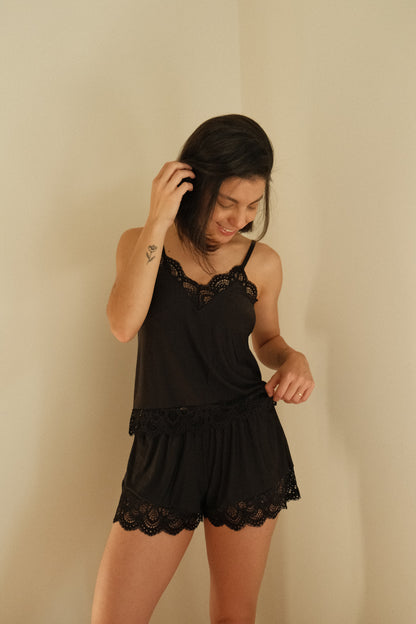 Nina Babydoll - Black
