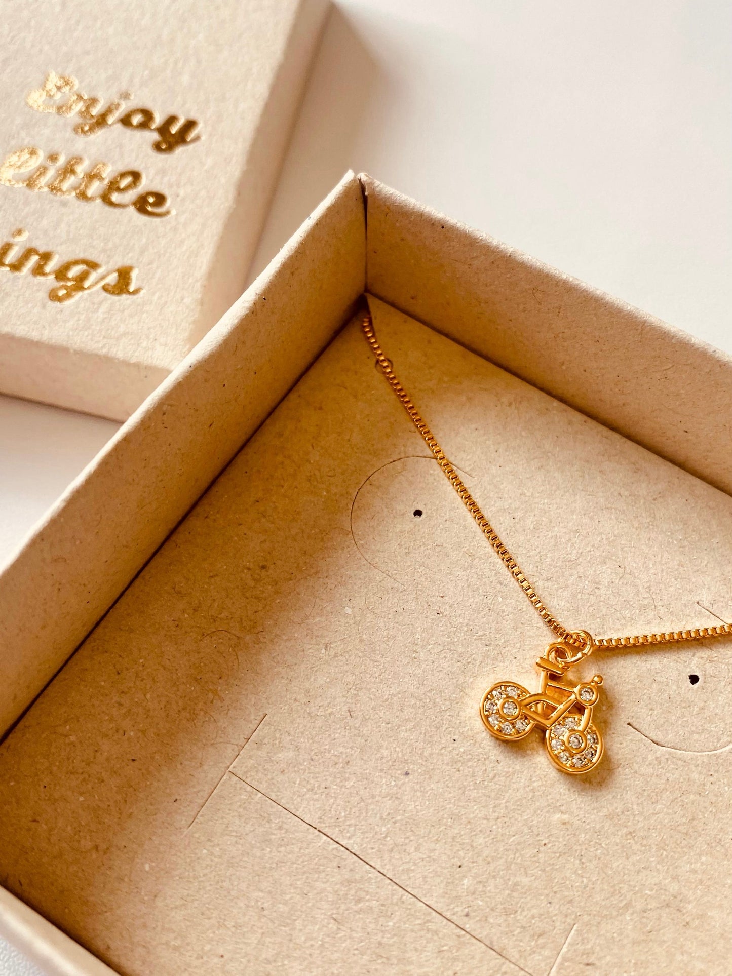 Bicycle Necklace