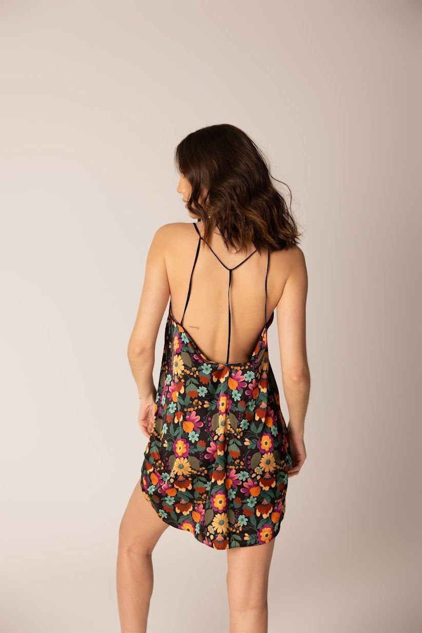 Tulip Floral Slip Dress