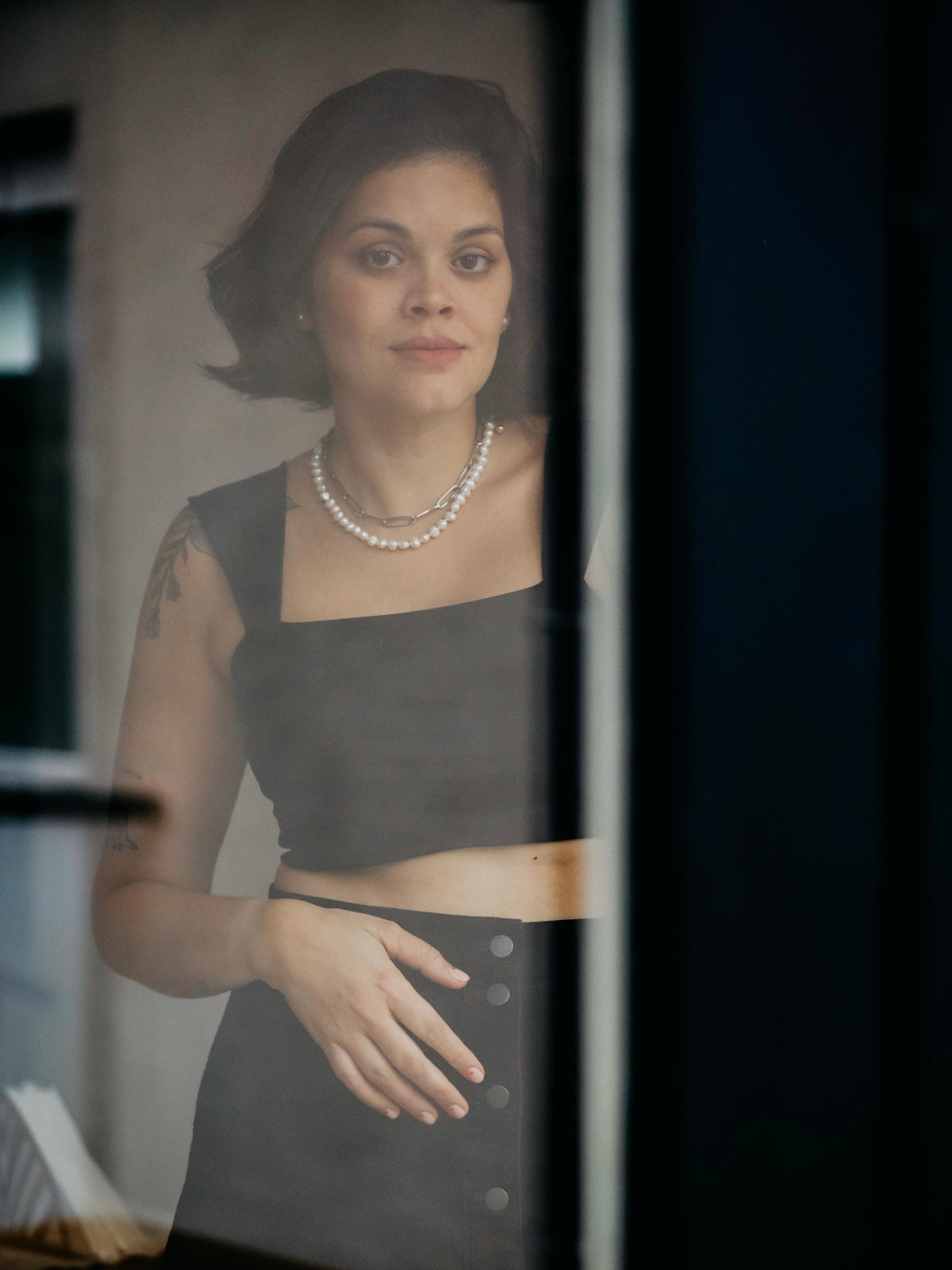 Shiny Top - Black