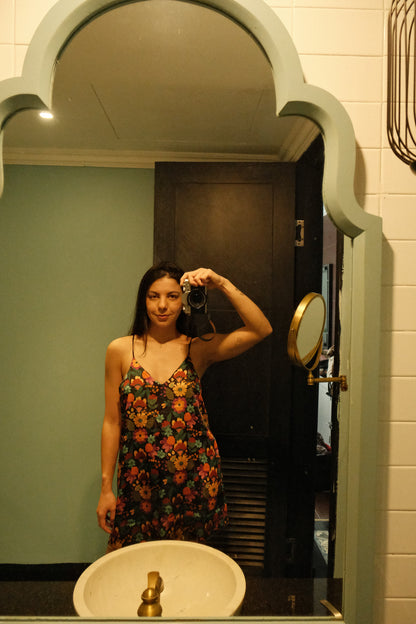 Tulip Floral Slip Dress