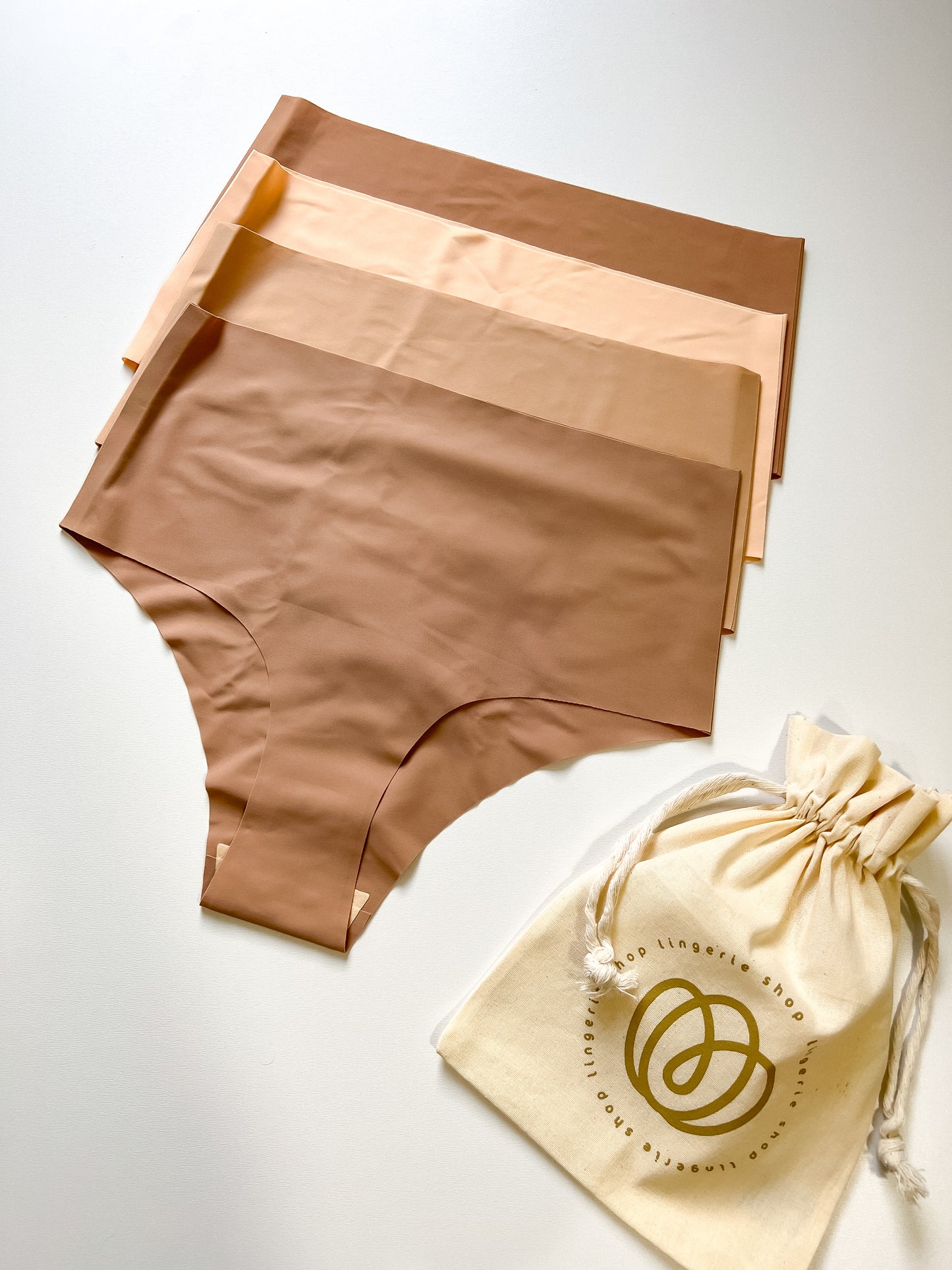 4 Pack Neutral Colors Panty