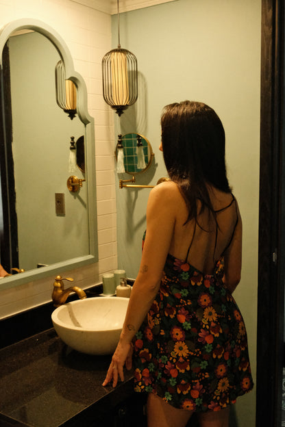 Tulip Floral Slip Dress