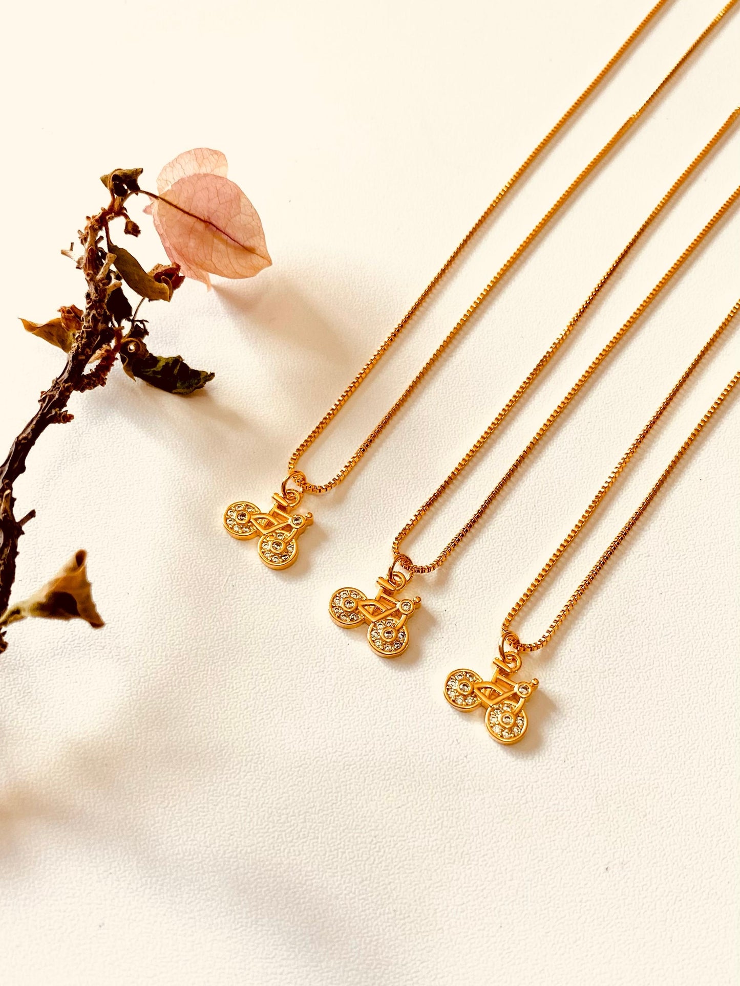 Bicycle Necklace
