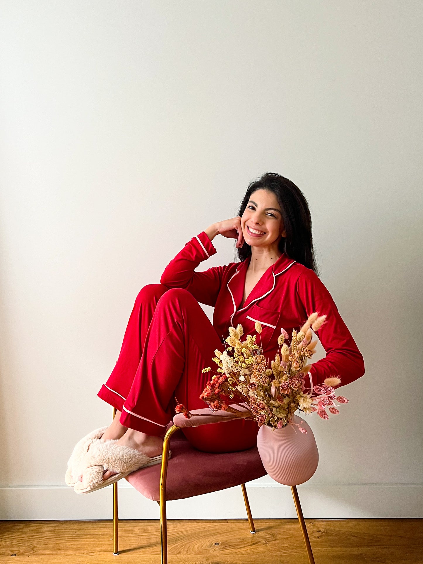 Red long sleeve Pajama
