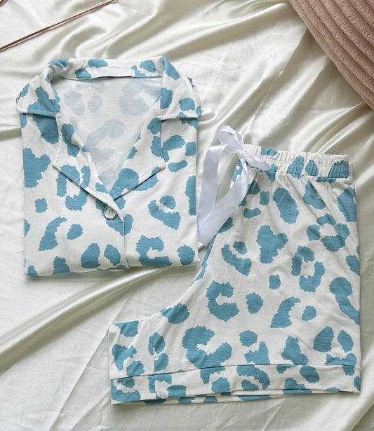 Pyjama met dierenprint