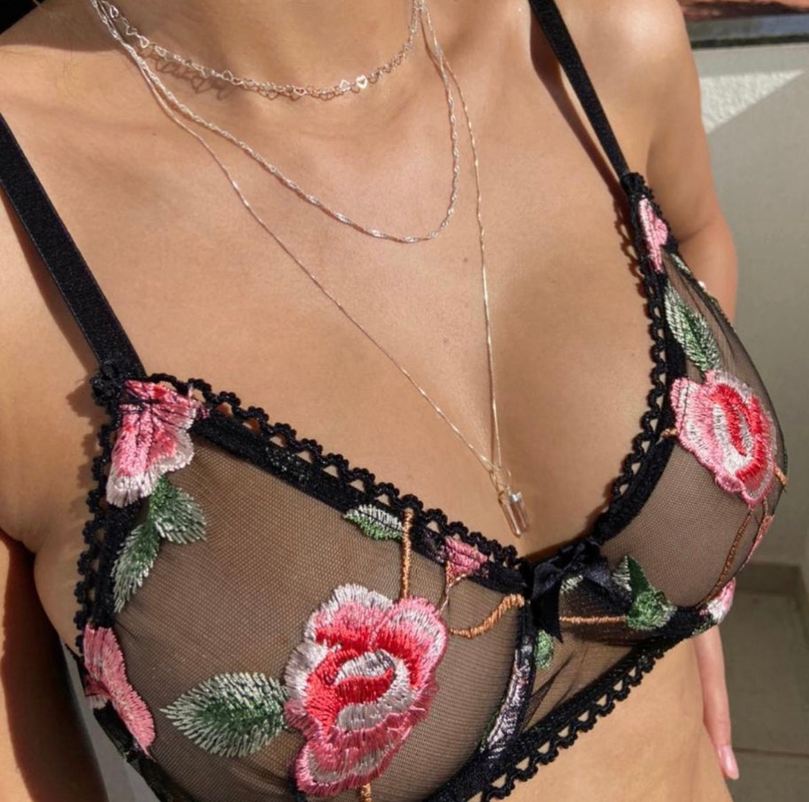 Embroidered Set